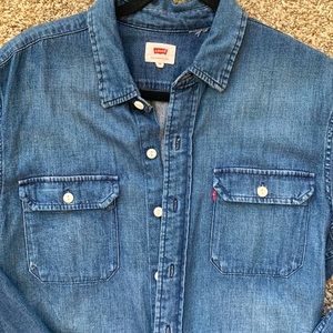 Denim shirt levis M like New